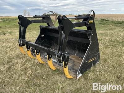 Miller BQHD84ED Loader Bucket w/Grapple