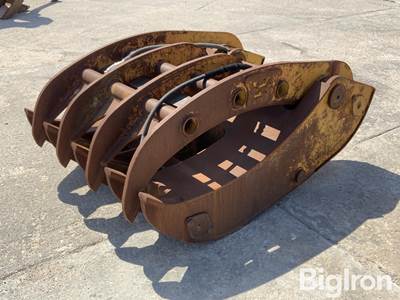 SUI 48" Hydraulic Excavator Grapple Bucket