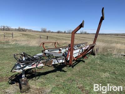 DewEze 565-ST-T T/A Bale Bus Trailer w/ Hydraulic Pickup Arms