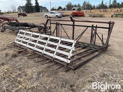 Farmhand F-10 Hay Sweep w/Push Off