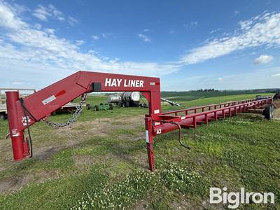 2021 Hayliner 42' Gooseneck T/A Bale Trailer