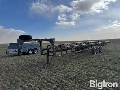 2011 Pride of the Prairie Tri/A 12-Bale Hay Trailer
