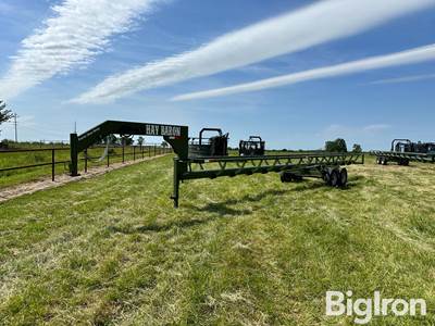 2026 Rbw Hay Barron Gooseneck 36’ Side-Unloading Hay Trailer