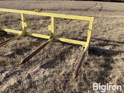 Shop Built Round Bale Mover