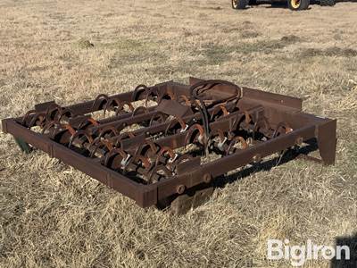 Shop Built Bale grabber Stacker