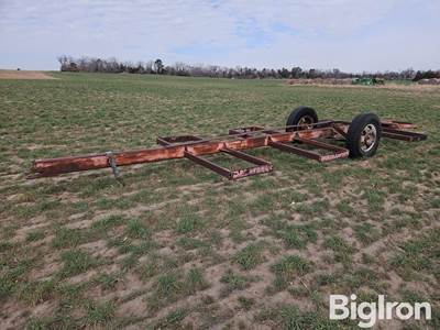 Round Bale Hay Trailer
