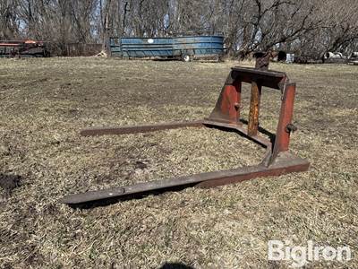 Homemade 3-Pt Round Bale Mover