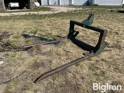Shop Built 3-Pt Bale Sled/Spear