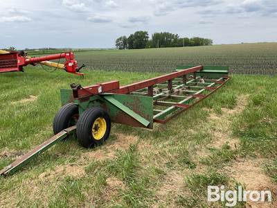 Homemade Bale Trailer