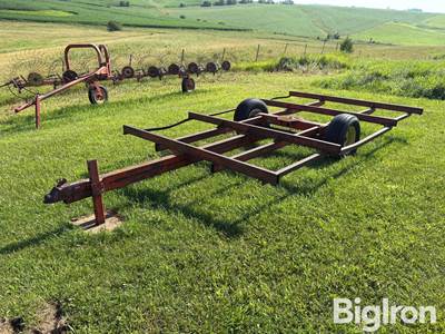 Shop Built 4 Bale Cart