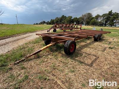 Shop Built Hay Bale Trailer