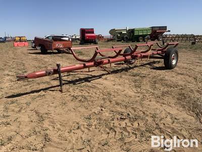 S/A 3-Bale Self-Dumping Round Bale Trailer