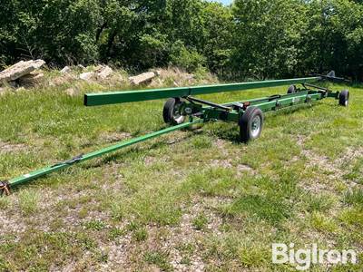 J&M 4WS15 35' All Wheel Steer Header Trailer