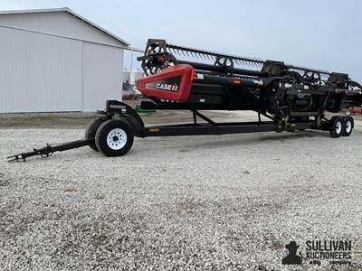 2011 J&M TB-6000A T/A 38' Header Cart