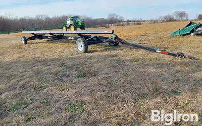 Maurer AWS38 All-Wheel Steer Header Trailer