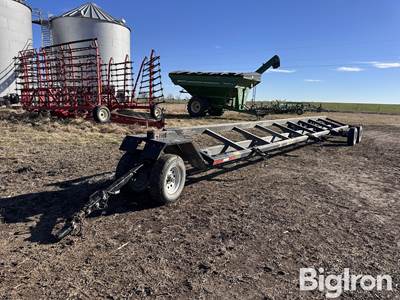 Maurer M38 T/A Header Trailer