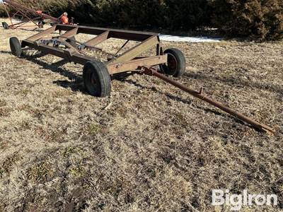 Shop Built 16’ 4-wheel header trailer