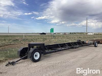 Shop Made 30' Header Trailer