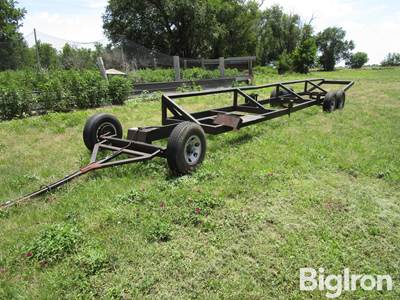 Shop Built 32' T/A Header Trailer