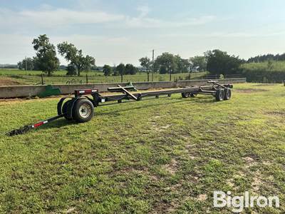 Homemade 30’ Platform Header Trailer