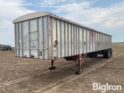 1973 Alloy MINI.111.40 T/A Hopper Bottom Grain Trailer
