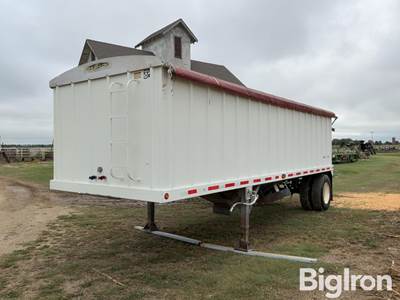 1997 Bradford S/A hopper grain trailer