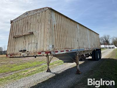 1990 Jet Hopper Bottom T/A Grain Trailer
