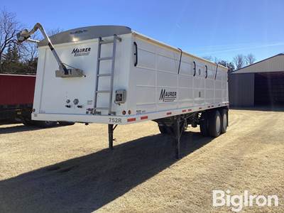 2018 Mauer 2812 T/A Grain Trailer
