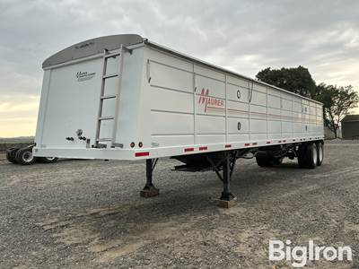 2009 Mauer 42' T/A Hopper Bottom Grain Trailer