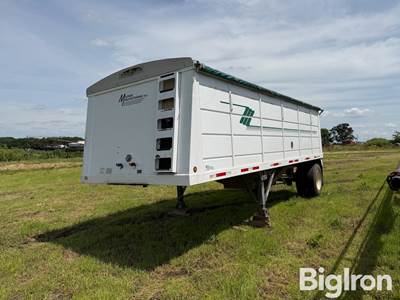 1998 Maurer Hopper Bottom 24' S/A Grain Trailer