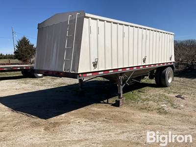 1998 Neville S/A 22' Hopper Grain Trailer