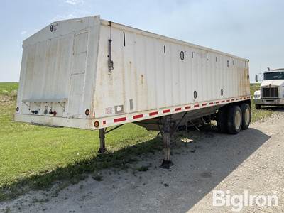 2001 Neville Built T/A 28'Hopper Bottom Grain Trailer