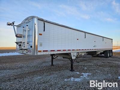 2010 Wilson DWH-500 Pace Setter T/A Aluminum Hopper Bottom Grain Trailer