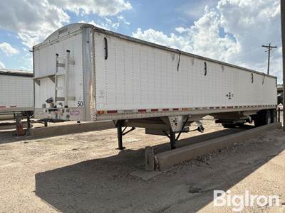 2012 Wilson DWH-501 T/A hopper bottom Grain Trailer