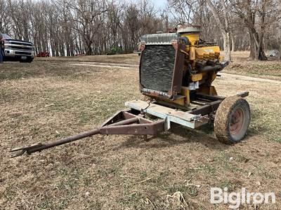 Caterpillar 3208 Diesel Power Unit On Cart