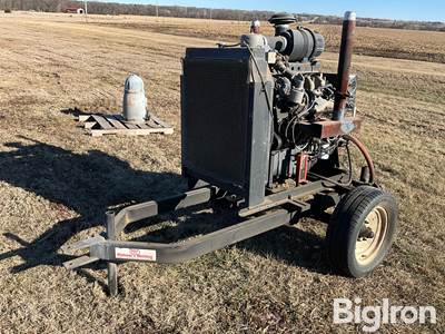 Chevrolet 496 Natural Gas Power Unit On Cart
