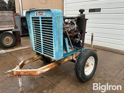 Chrysler 318 Power Unit On Cart