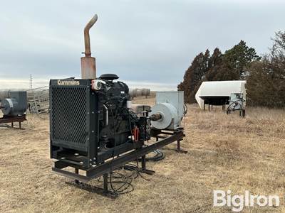 Cummins 6B Power Unit W/Lima Mac 60KW Generator