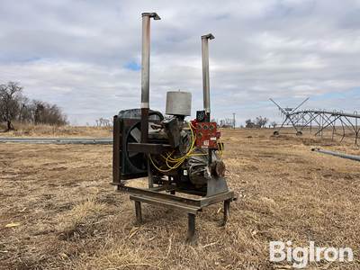 GM 454 Propane Power Unit On Stand