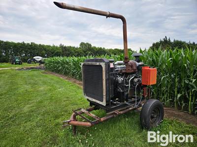 Isuzu A-6BG1 Diesel Irrigation Power Unit w/PTO Clutch