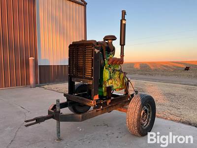 John Deere 4045 4-Cyl Diesel Power Unit On Cart