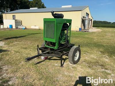John Deere 4045D Power Unit W/Trailer