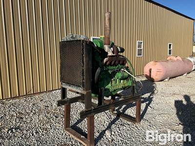 John Deere 6359T Diesel Power Unit On Stand