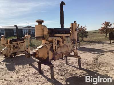 Minneapolis-Moline HD800 6-Cylinder Natural Gas Power Unit W/Twin Disc Clutch