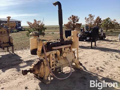 Minneapolis-Moline HD800 6-Cylinder Natural Gas Power Unit W/Twin Disc Clutch