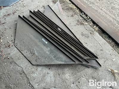 Assortment of Cement Ditch Tins