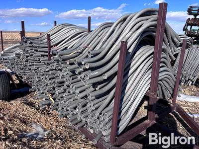 1 1/2"x72" Double Bend Aluminum Irrigation Tubes