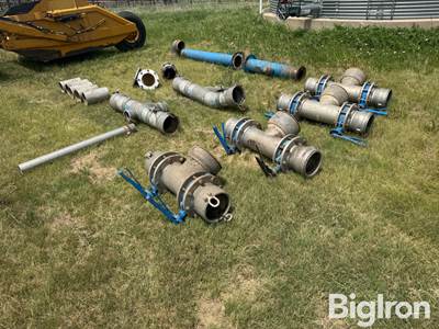 8” and 10” T valves/plugs/fittings and pipes