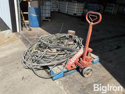 Aluminum wire & pallet jack
