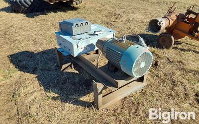 Weg 15 Hp Electric Motor Drive w/ Panel